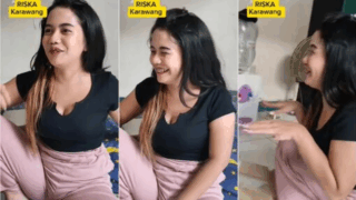 ABG Viral Indo Indonesia Viral Apem sempit riska karawang lagi viral Aduhay Jadi Bahan Rebahan